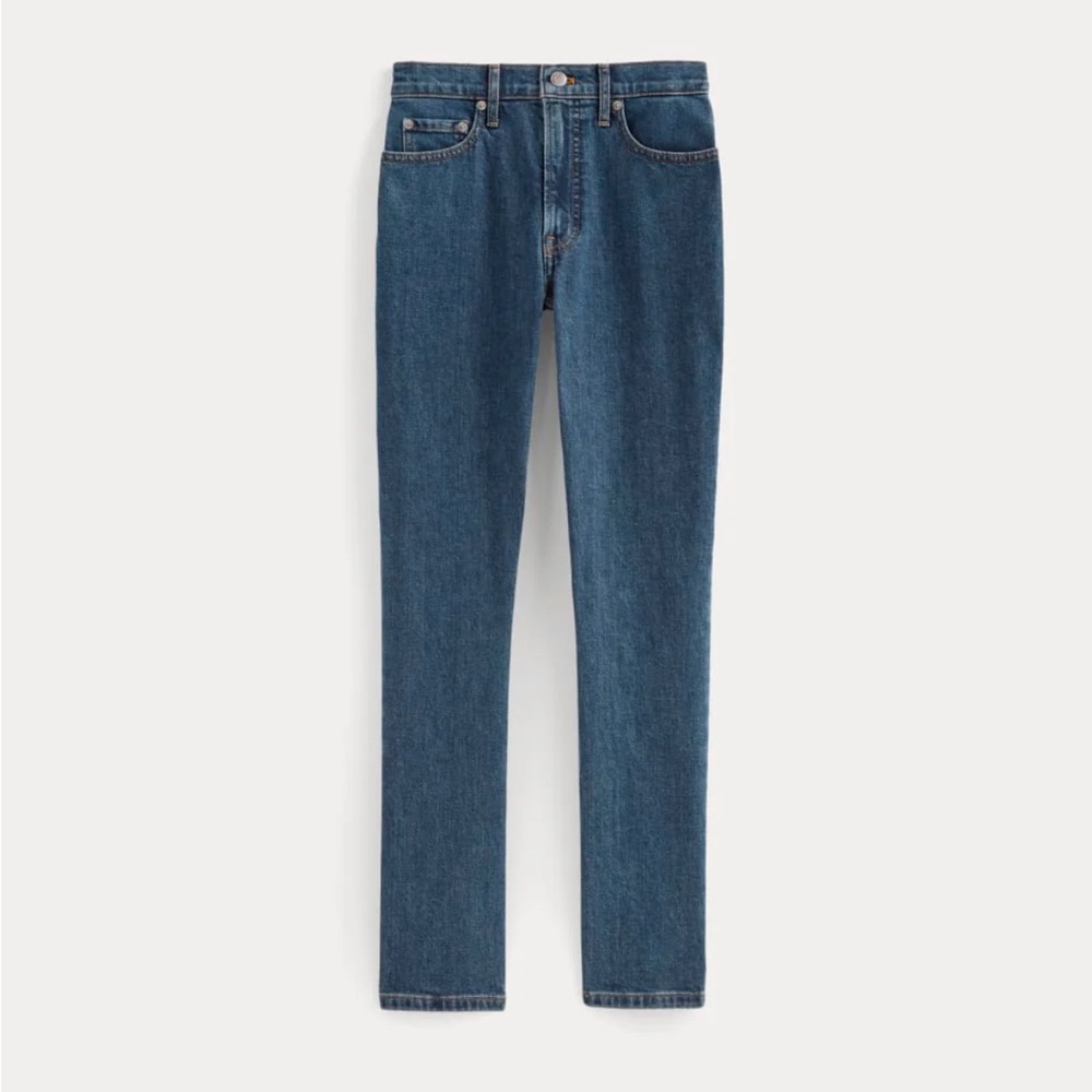 Everlane Women's Dark Blue Straight Leg Jeans